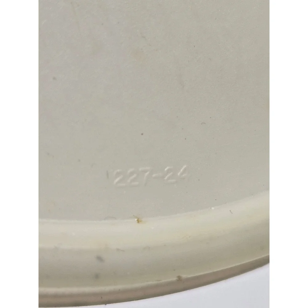 Tupperware Replacement Lid‎ 227-24 Round Seal Sheer White Vintage Kitchenware
